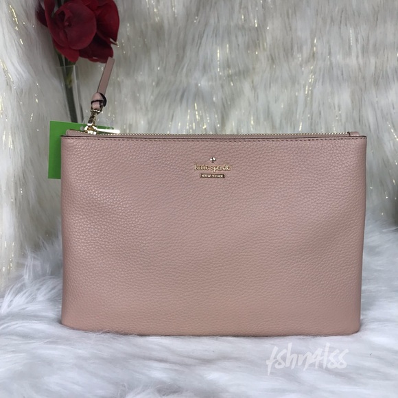 🔥SALE🔥KATE SPADE JACKSON FINLEY WRISTLET/ POUCH - Picture 2 of 7
